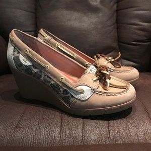 Sperry Top-Sider Angelfish Cheetah Wedges